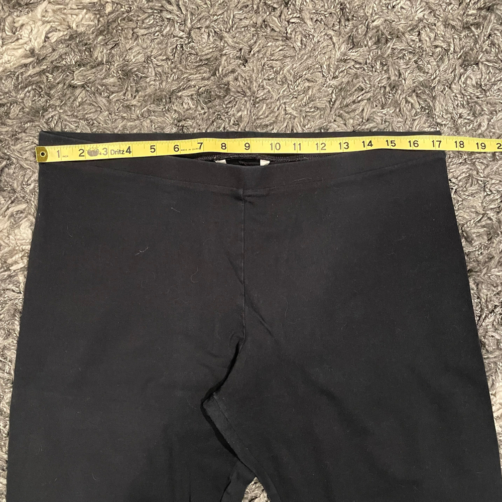 Lauren Conrad Black Legging Pair Size XL Bows Stretch - Picture 6 of 12